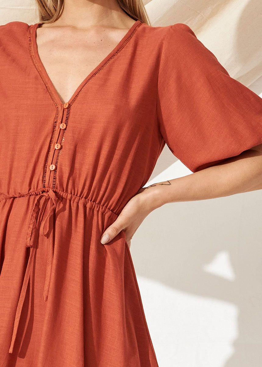 Simple Linen Dress