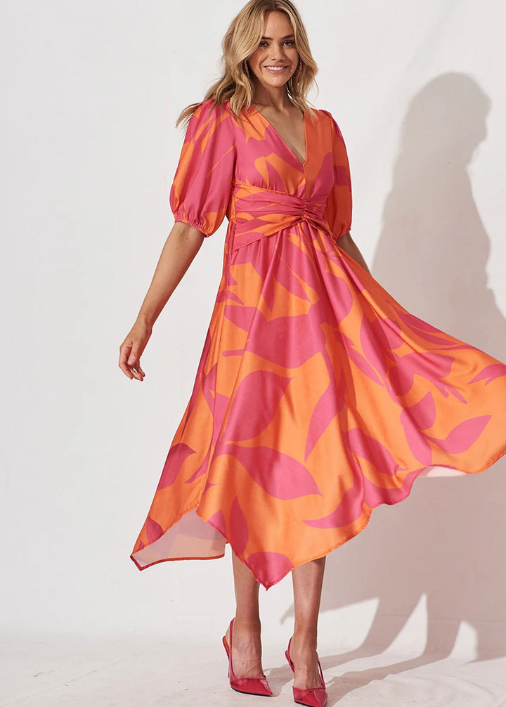 Floral Pink Dress