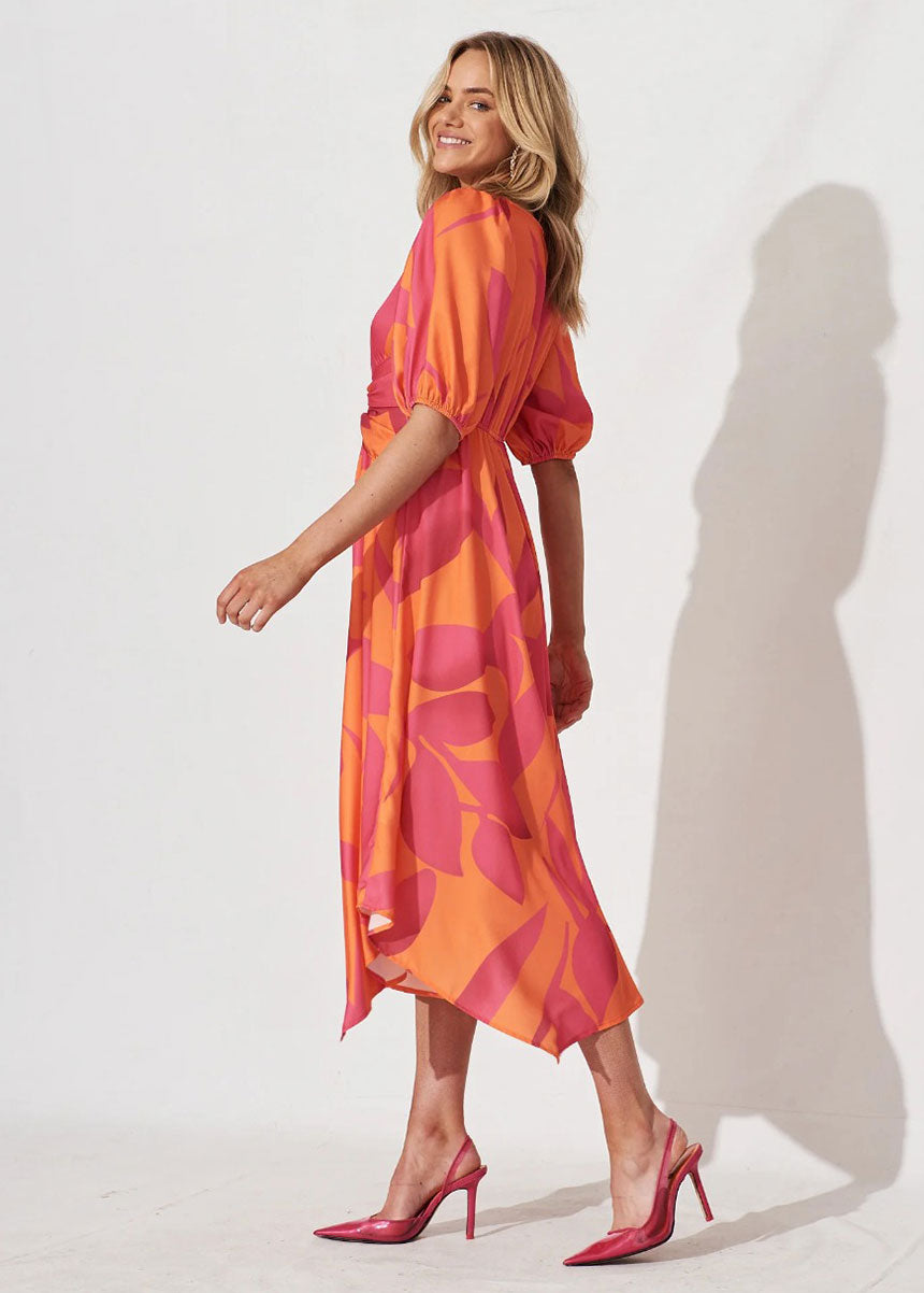 Floral Pink Dress