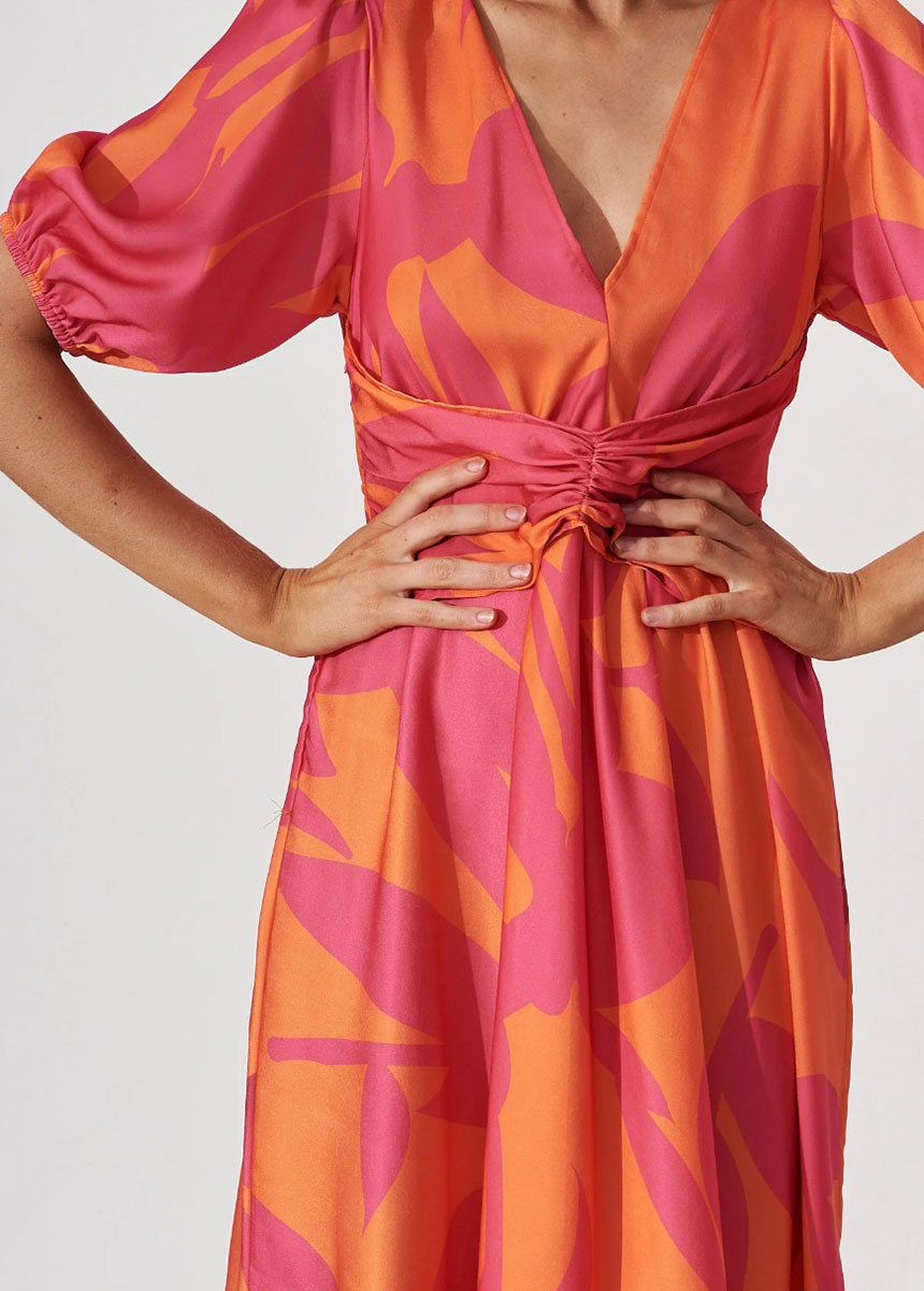 Floral Pink Dress