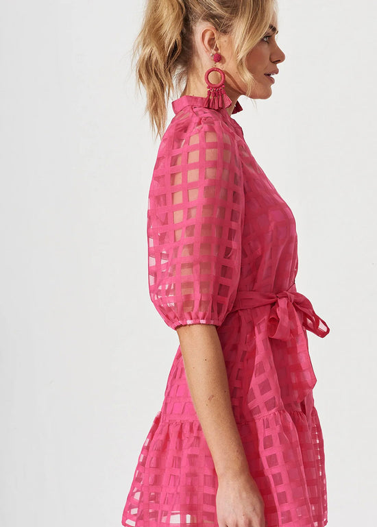 Giuliette Hot Pink Dress