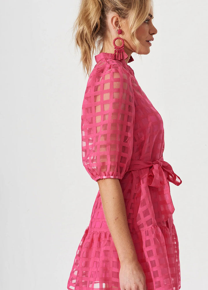 Giuliette Hot Pink Dress