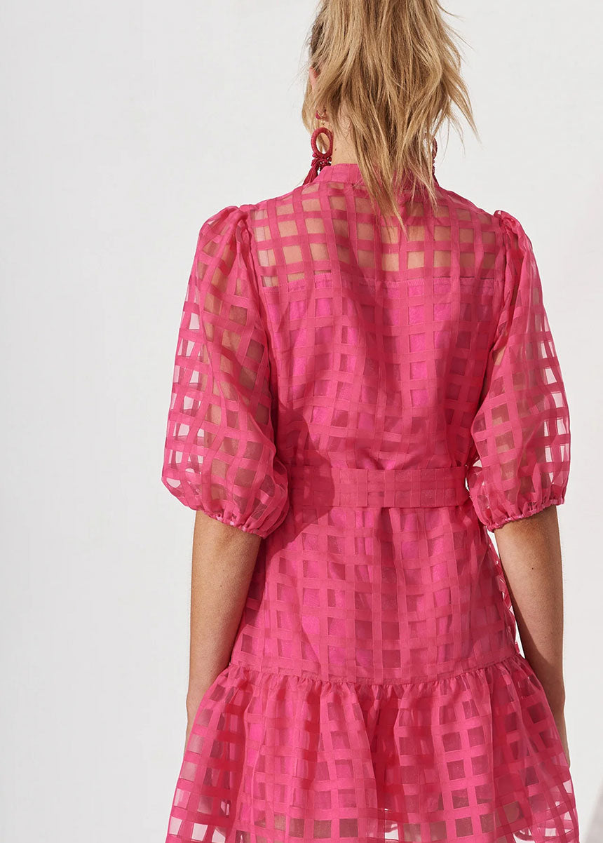 Giuliette Hot Pink Dress
