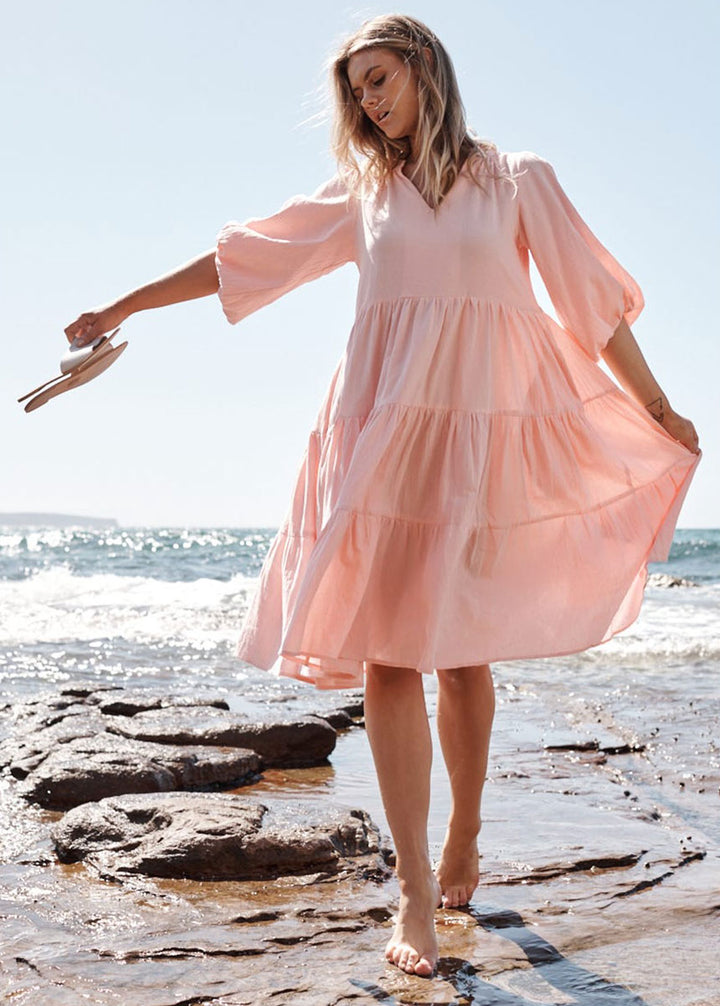 Midi Smock Dress